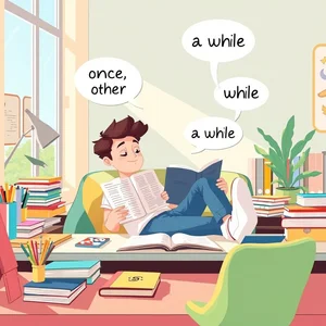 Das Beherrschen von "Once in a While" – Englische Grammatik leicht erklärt