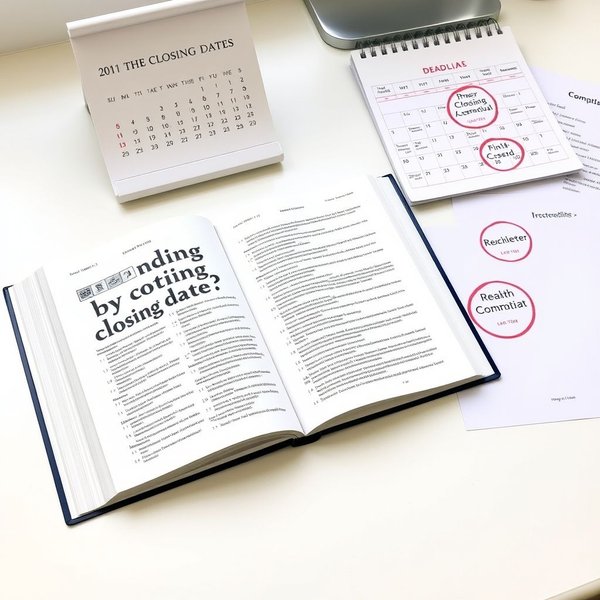 By the Closing Date grammar guide