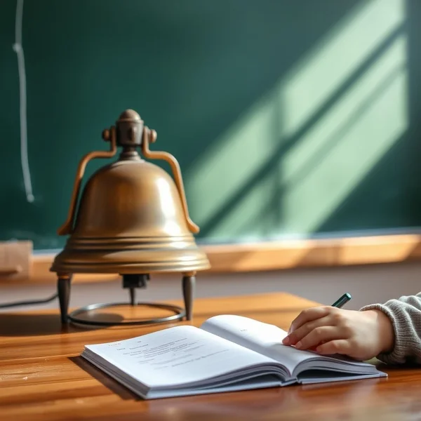 By the First Bell in the classroom