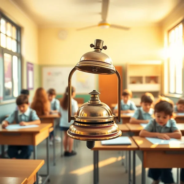 By the First Bell in the classroom