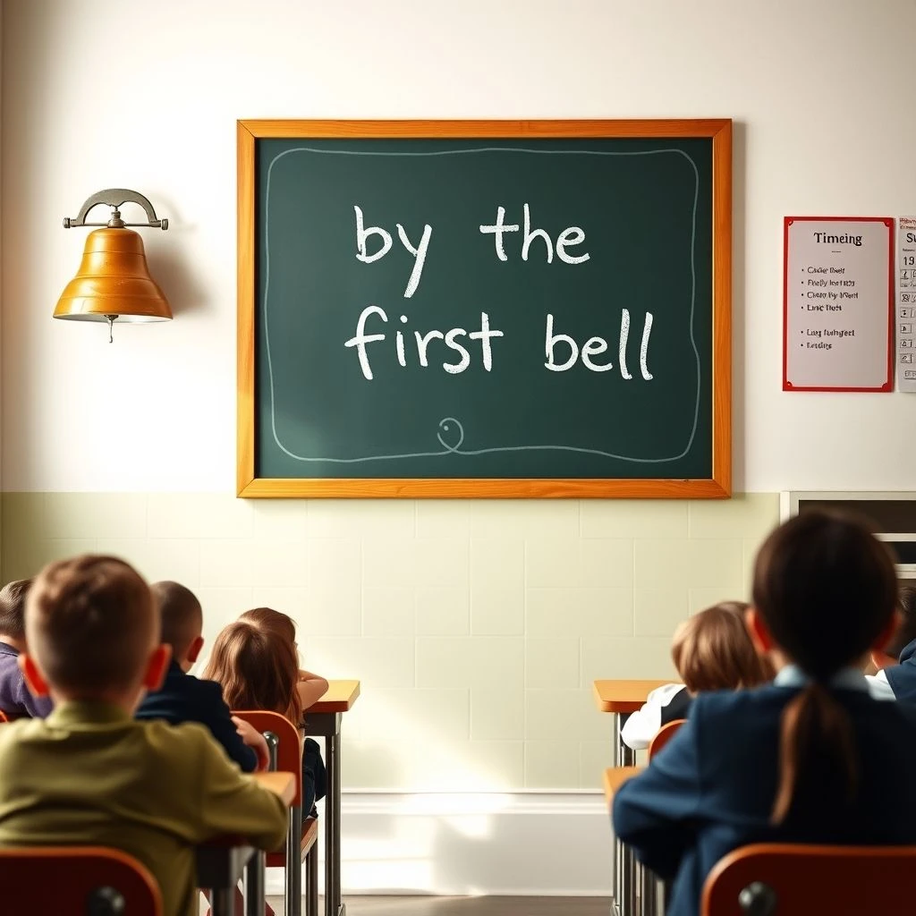 by the first bell إتقان عبارة ودليل نحوي مبسط لتحدث الإنجليزية بثقة