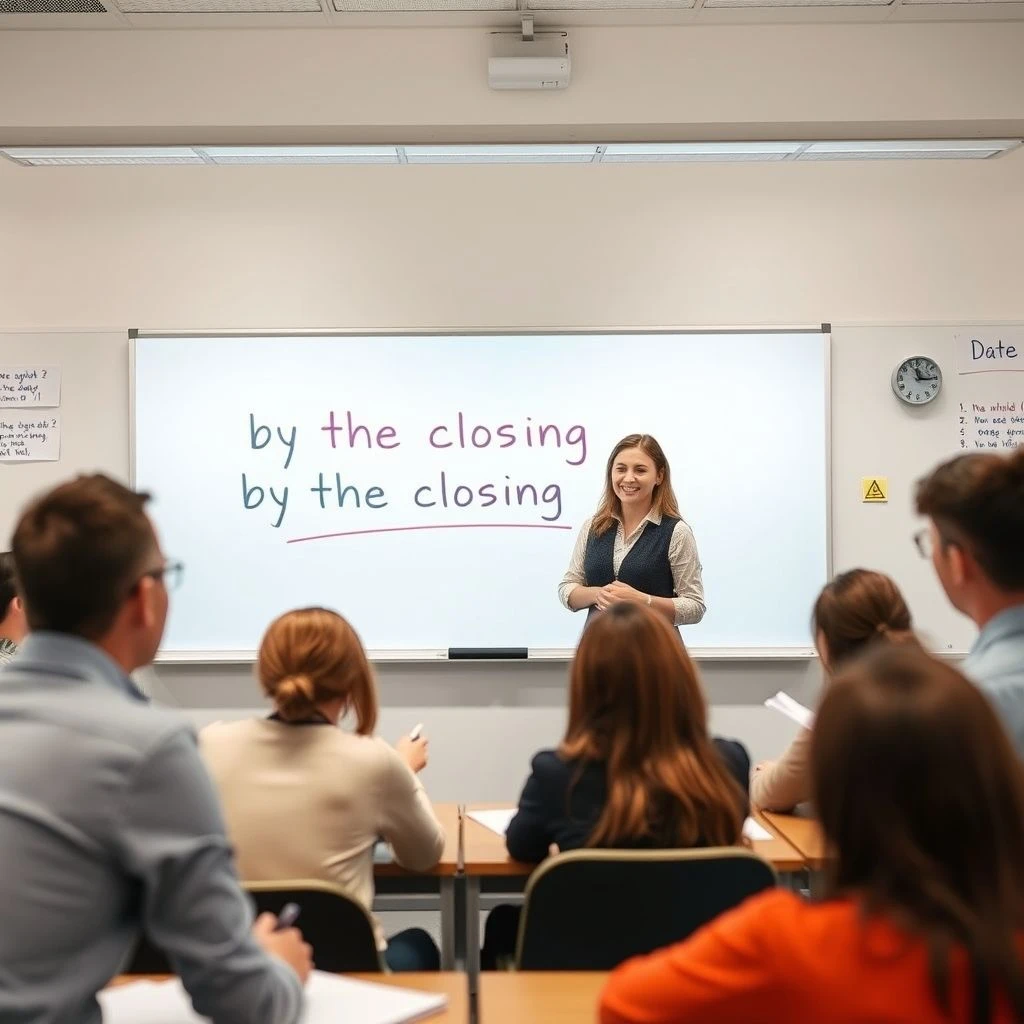 Dominando by the closing date: guía de gramática sencilla en inglés