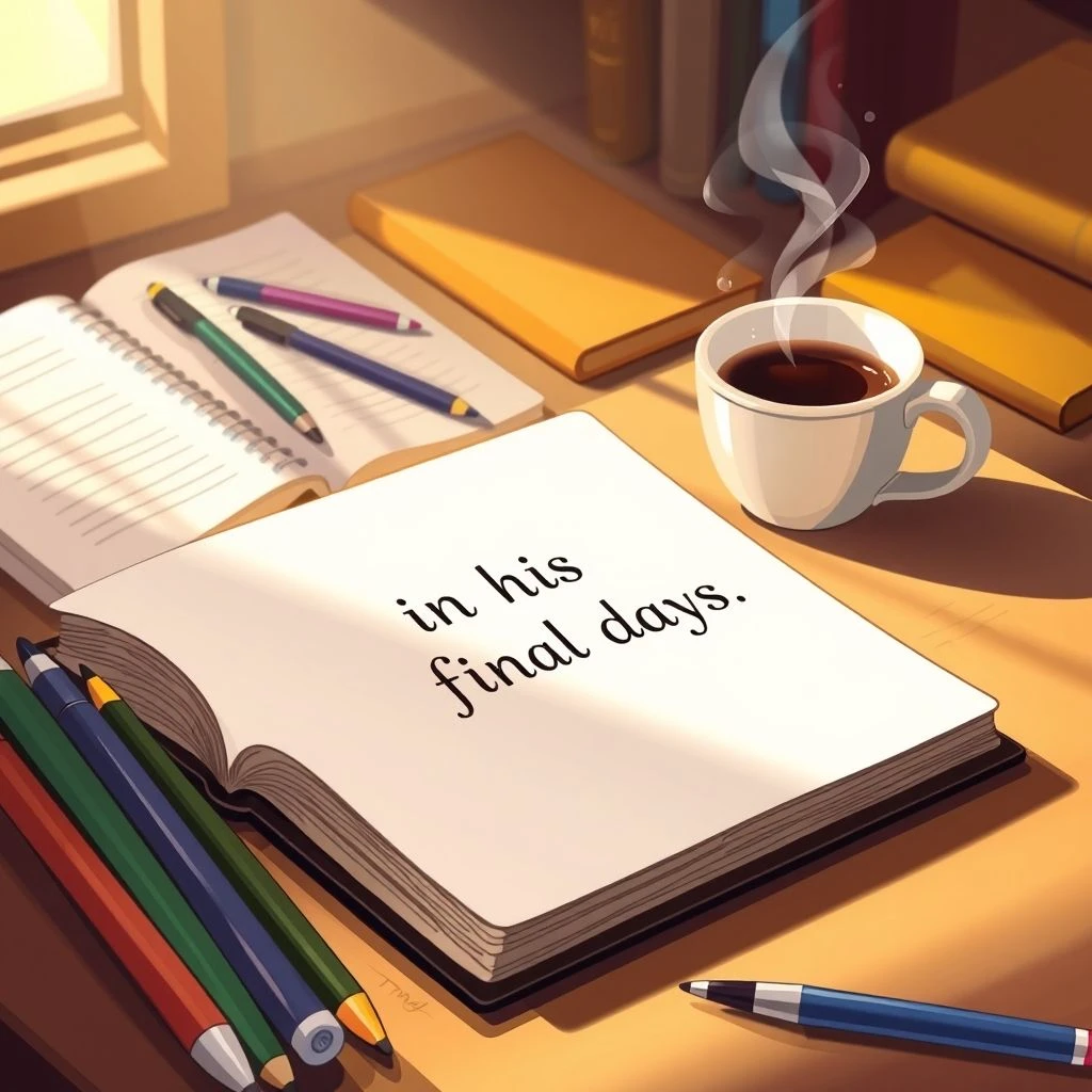Dominando in his final days: Guia Simples para Expressar Finais de Vida em Inglês