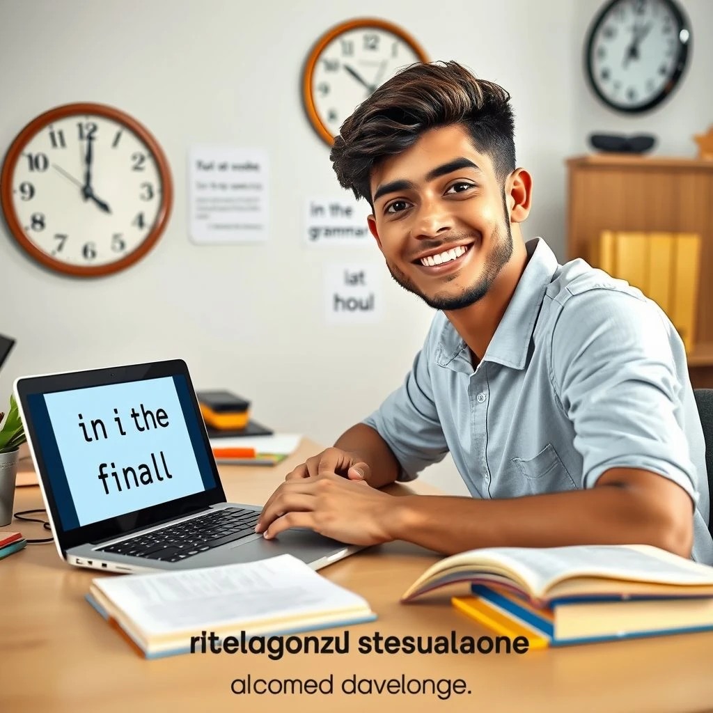 Dominando 'in the final hour' Guia Simples de Gramática para Estudantes de Inglês