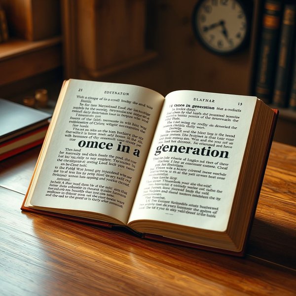 Comprendiendo "Once in a Generation" en inglés