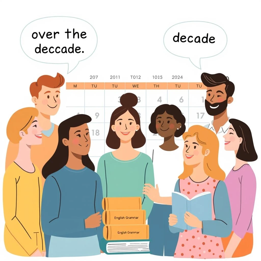 Dominando o uso de Over the Next Decade: Guia simples de gramática inglesa