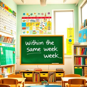 Dominando Within the Same Week: Guía de Gramática y Uso en la Misma Semana