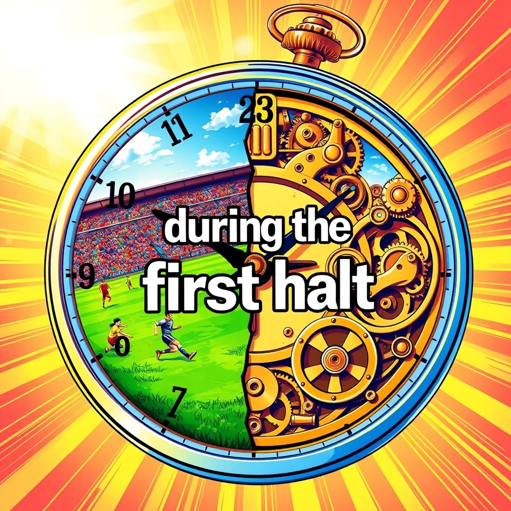 During the First Half 쉽게 배우는 완전 정복과 간단한 문법 가이드