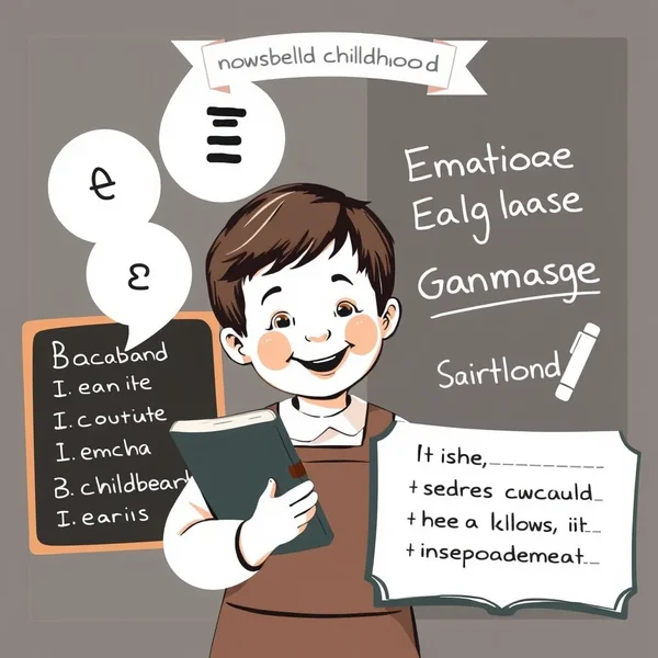 An old photo showing a person from early childhood