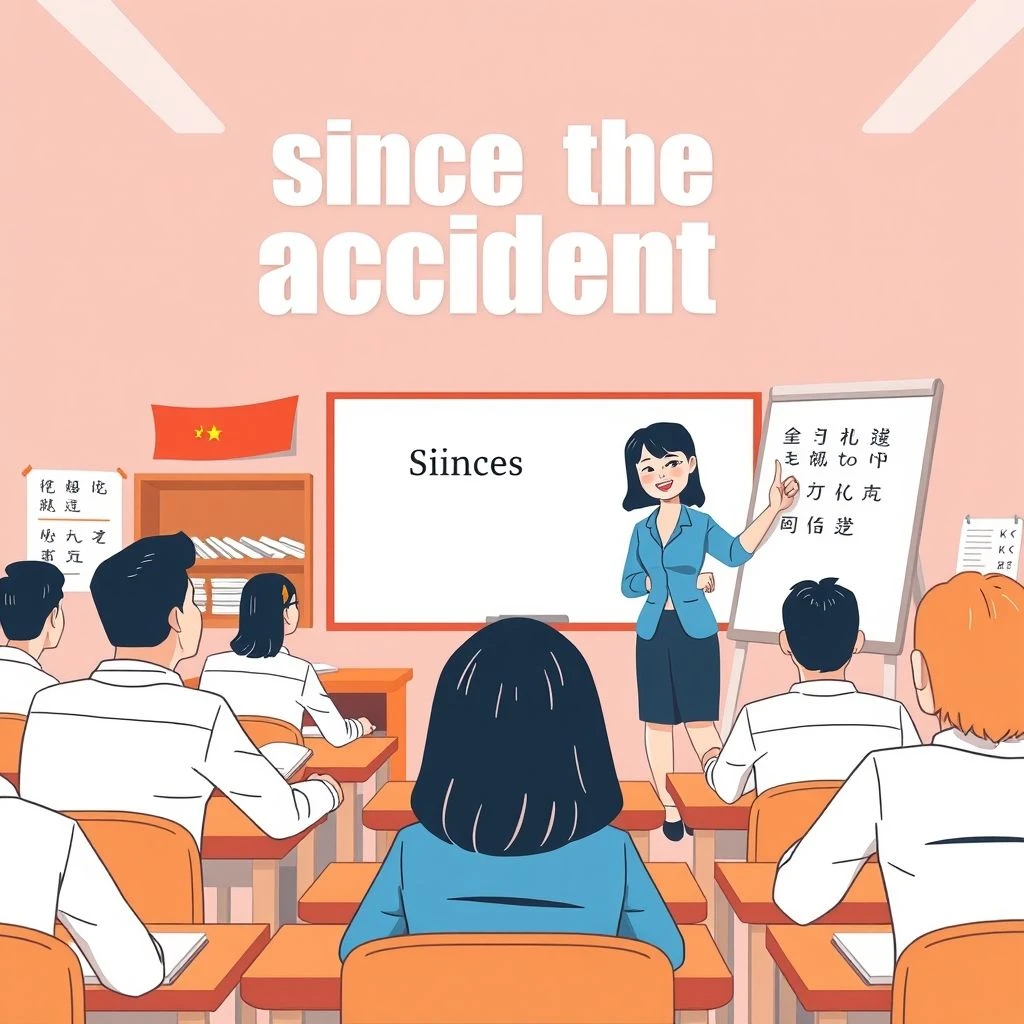 Làm chủ since the accident: Hướng dẫn ngữ pháp đơn giản giúp nói về thay đổi