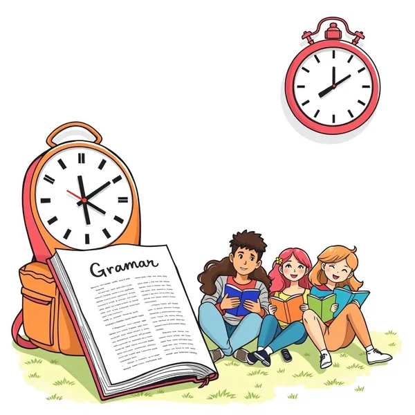 Understanding "during the school break"
