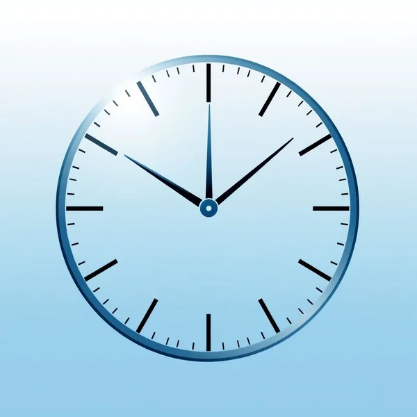 Image: Clock hands pointing to the third hour, with text "by the third hour"