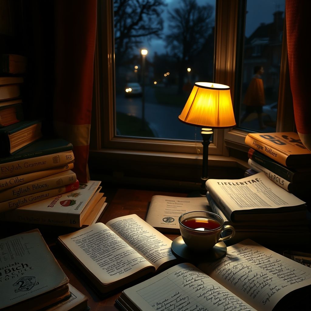 Meester worden van in the middle of the night: eenvoudige grammaticagids