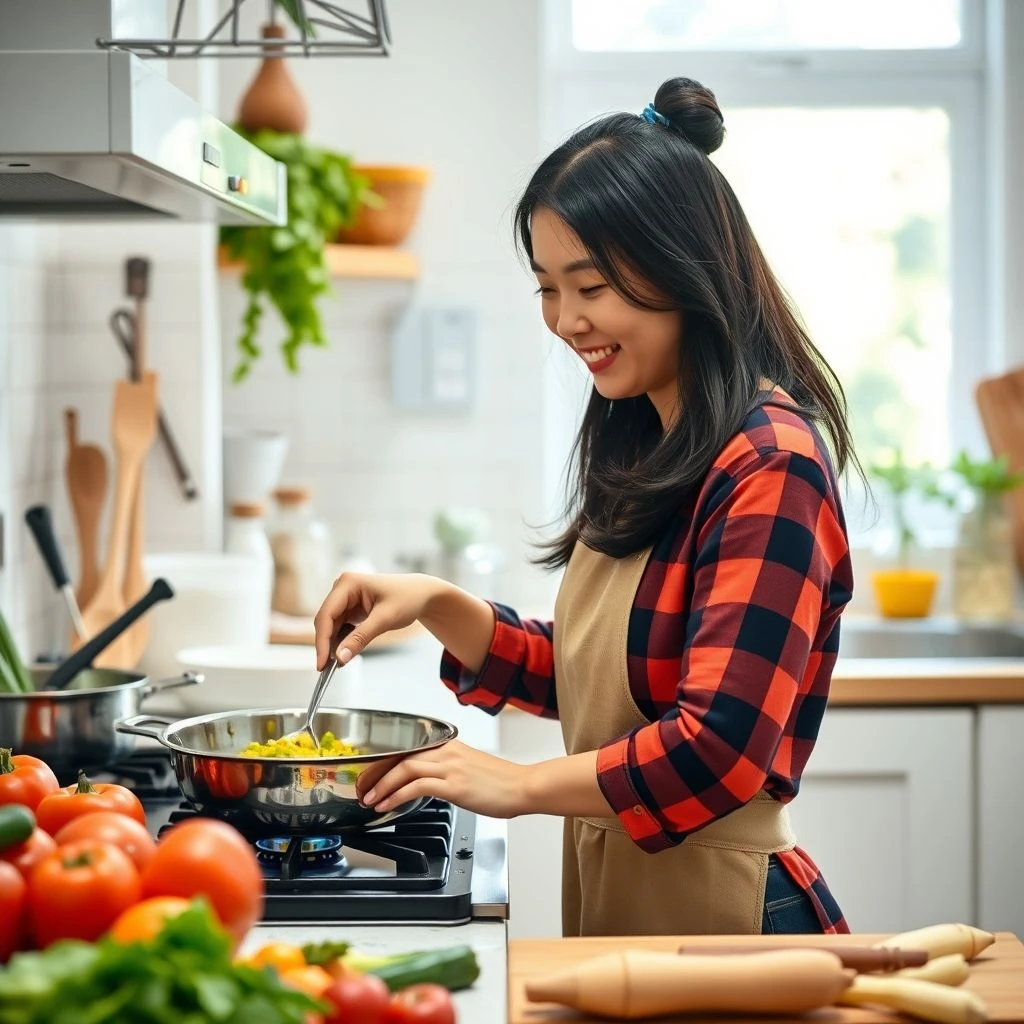 Menguasai While She Was Cooking Panduan Tata Bahasa Sederhana untuk Pemula