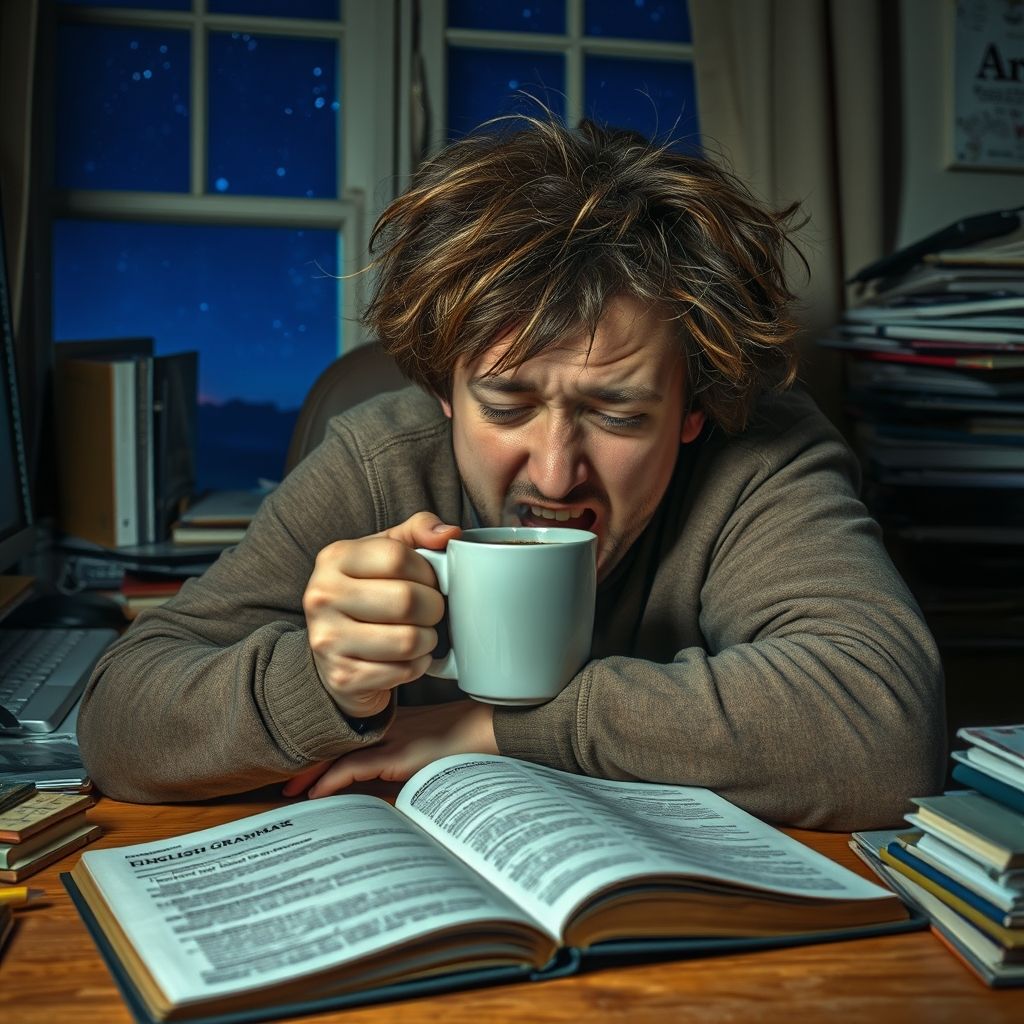 "Nach einer schlaflosen Nacht" meistern – after a sleepless night lernen und richtig verwenden