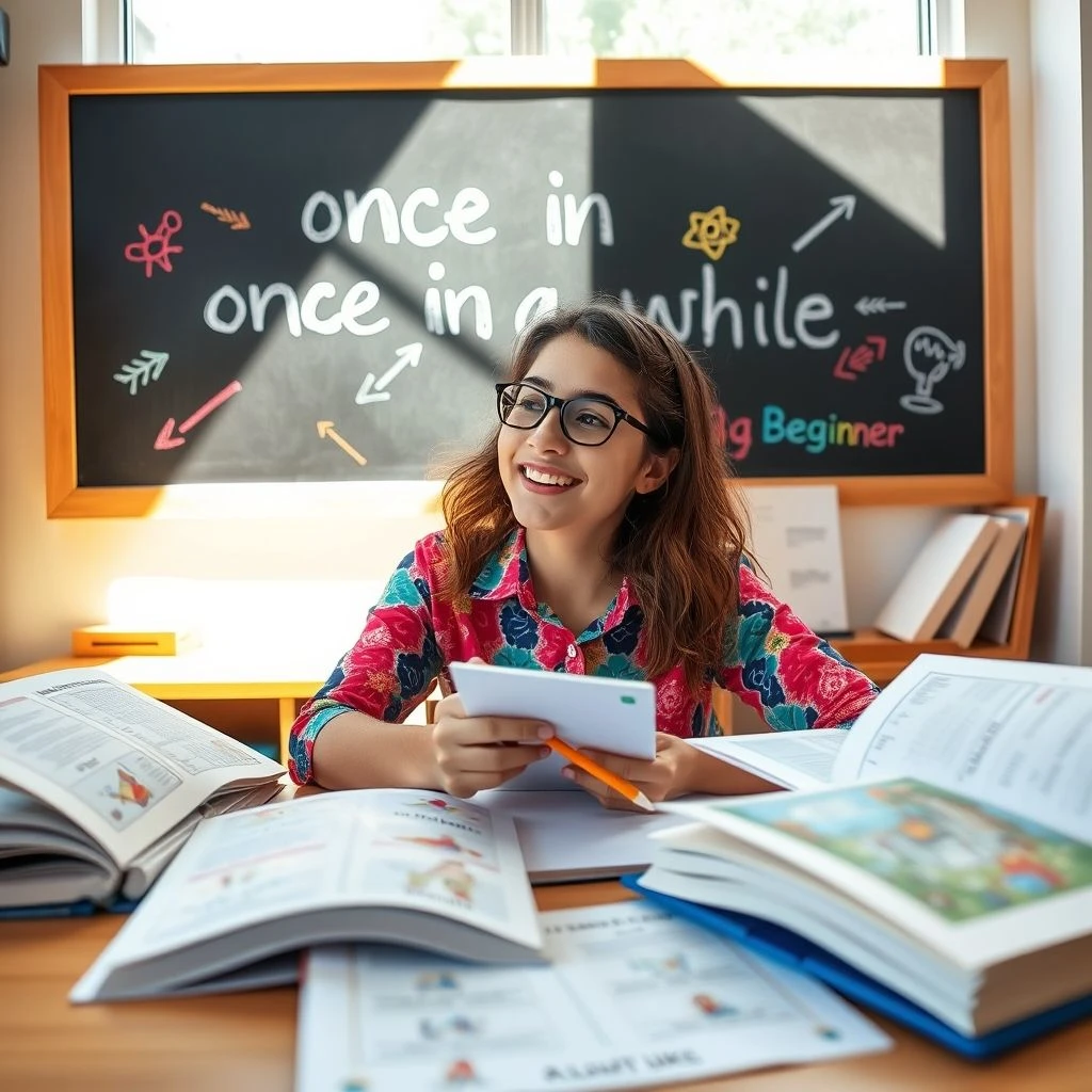 Once in a While Ustalığı Basit İngilizce Dilbilgisi Rehberiyle Ara Sıra Konuşmanın Püf Noktası