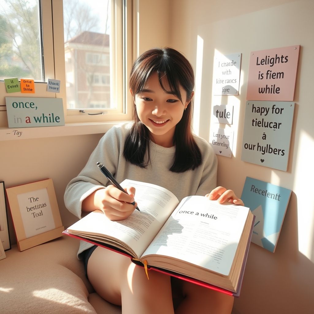 Once in a Whileをマスターしよう シンプルな英語文法ガイドと例文