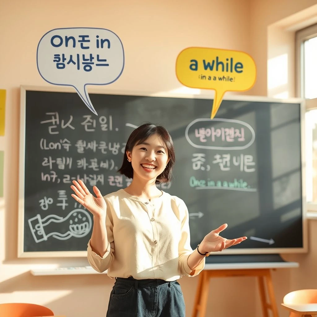 "Once in a While" 마스터하기 쉬운 영어 문법 가이드로 자연스럽게 배우기