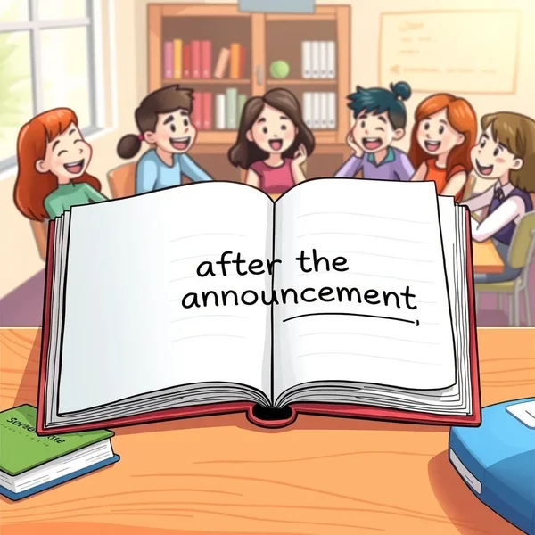 After the Announcement: Understanding its Use