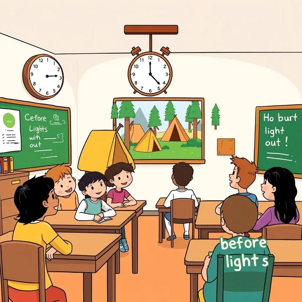 Before Lights Out – English Grammar