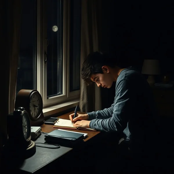 In the middle of the night