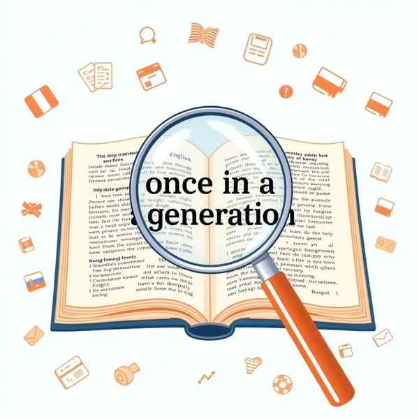 Понимание "Once in a Generation" в английском языке