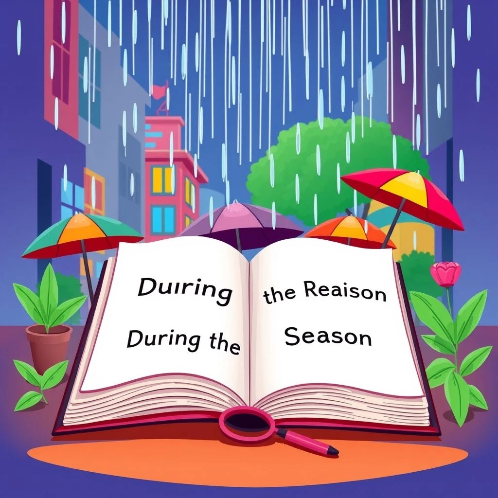 Padroneggiare during the rainy season guida grammaticale semplice