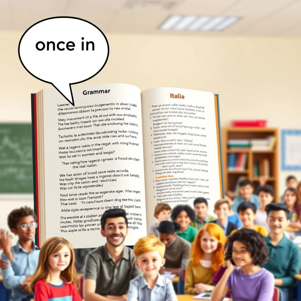 Padroneggiare once in a generation: Guida Semplice di Grammatica e Frasi Utili