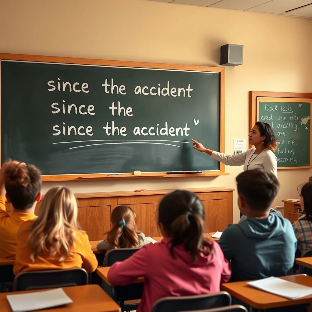 "Since the Accident"ı Ustaca Kullanmak Basit Bir Dil Bilgisi Rehberiyle İngilizcede Fark Yaratın