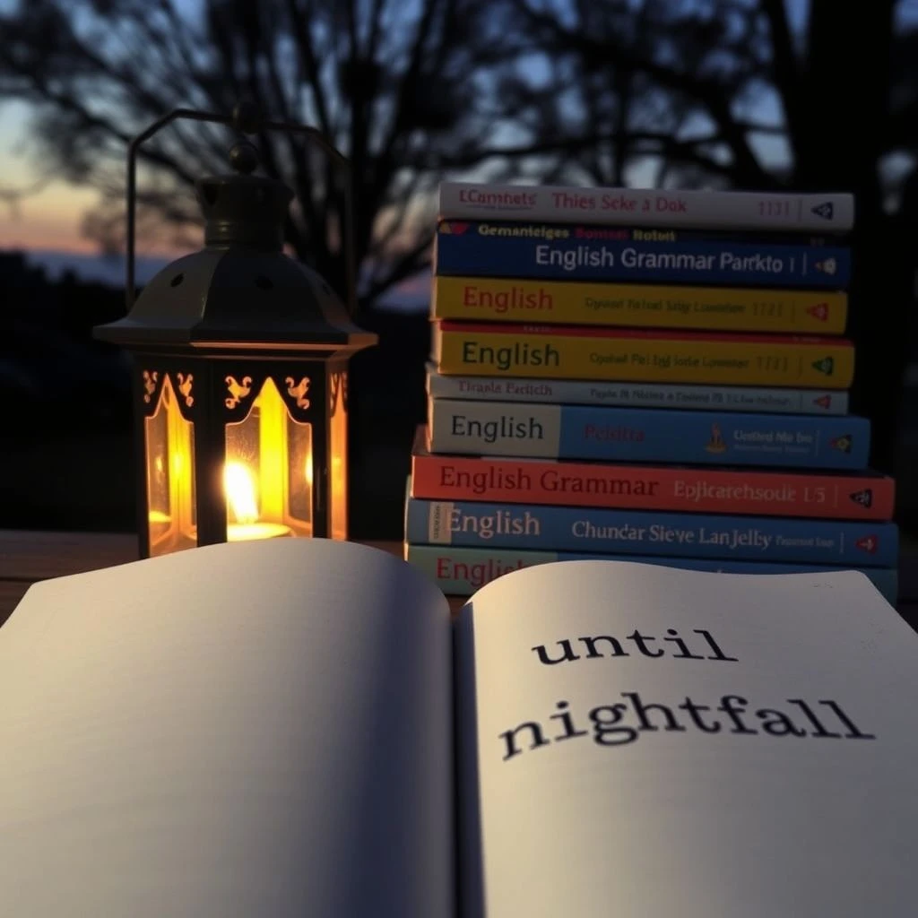 "Until Nightfall" 완전 정복 간단한 영어 문법 가이드