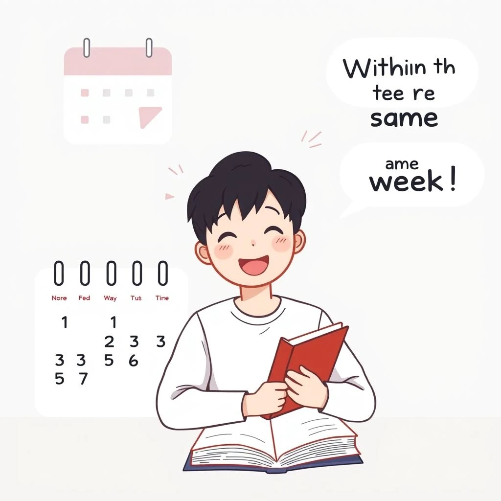 Within the Same Week 완전 정복 쉬운 문법 가이드로 7일 안 사건 표현법 익히기