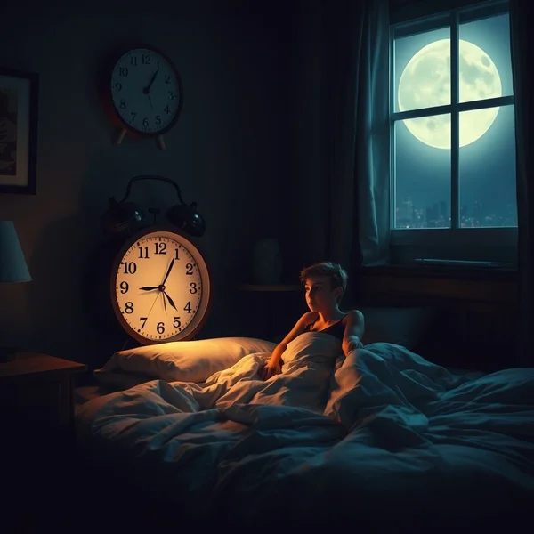 In the middle of the night