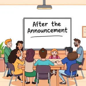 إتقان after the announcement دليل مبسط للقواعد لدارسي اللغة الإنجليزية