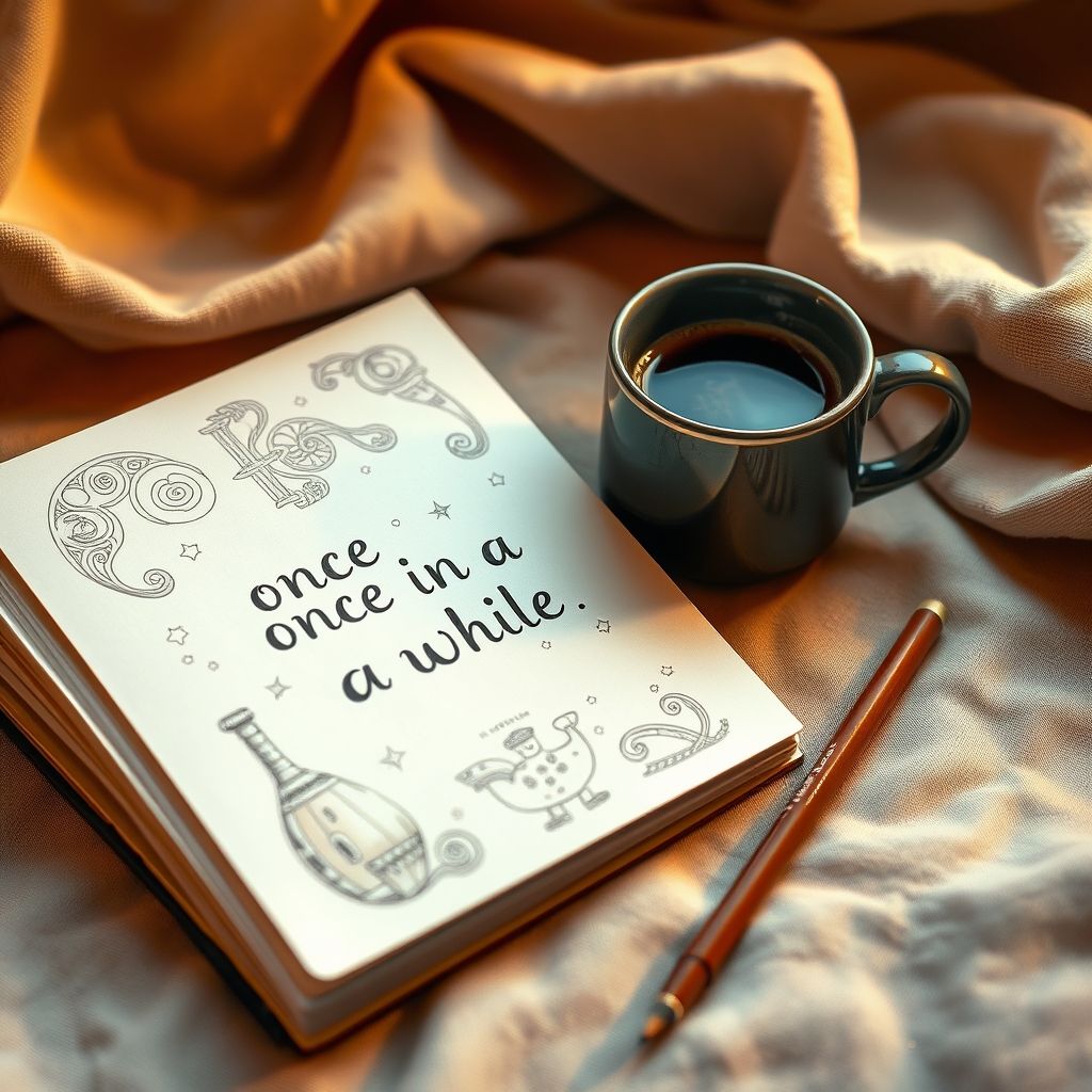 إتقان once in a while دليل مبسط لقواعد اللغة الإنجليزية