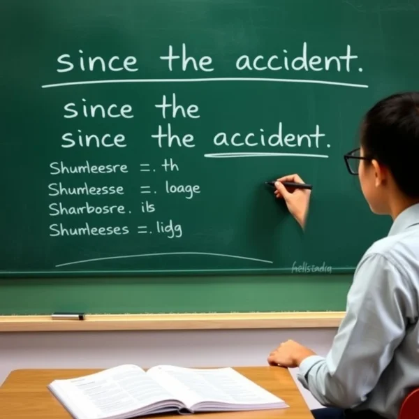 Life has changed since the accident