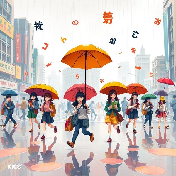 During the rainy season