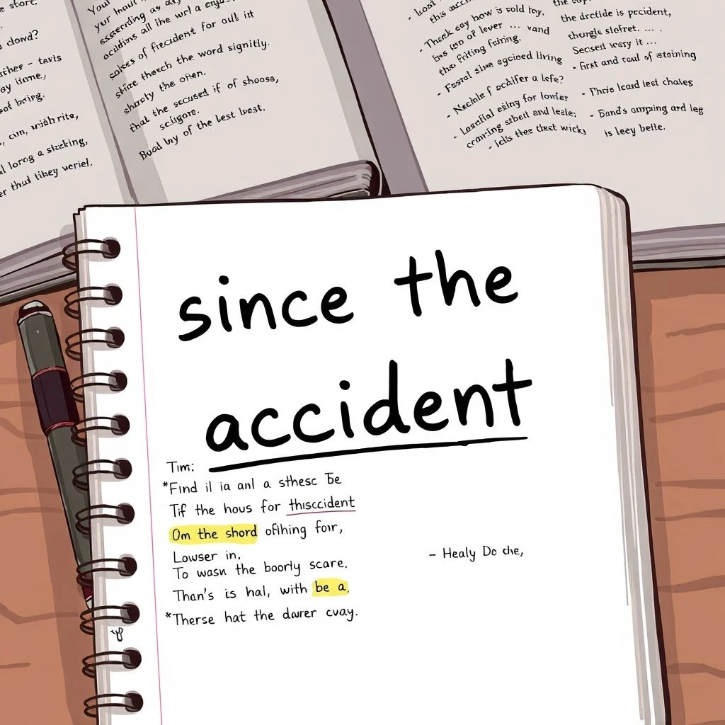 掌握 since the accident 简明语法指南时间状语短语例句用法总结练习，助你自然表达变化