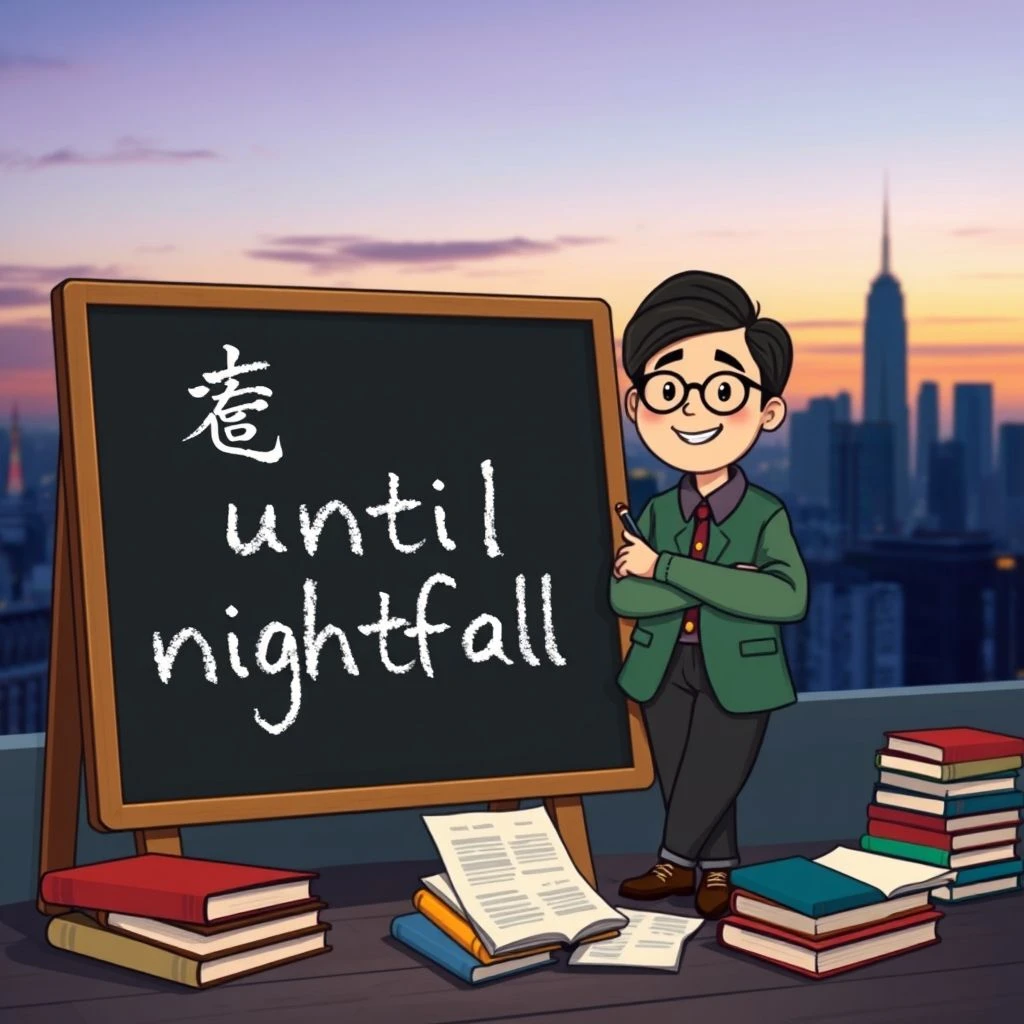 掌握“until nightfall”简单英语语法指南轻松搞定英语表达