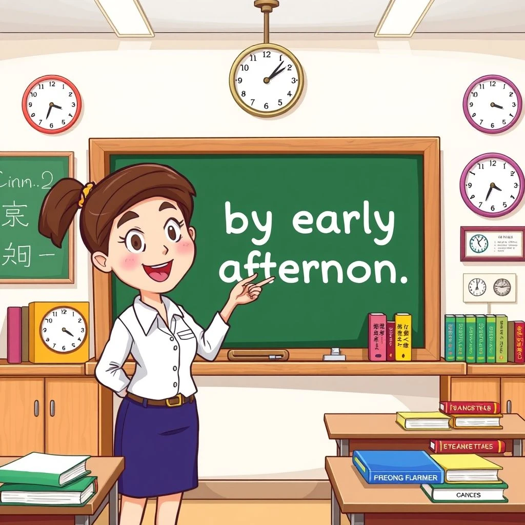 掌握by early afternoon简明语法指南，轻松搞懂英语截止表达