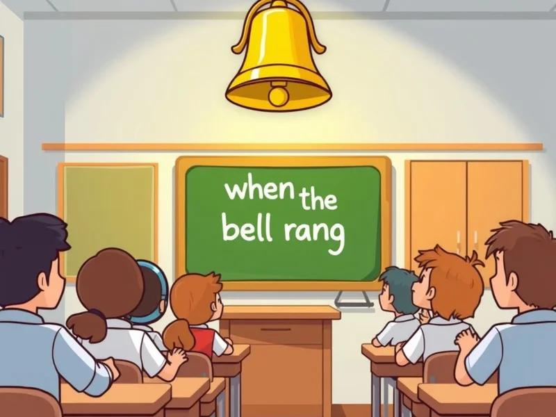掌握 when the bell rang 简单语法指南助力英语地道表达
