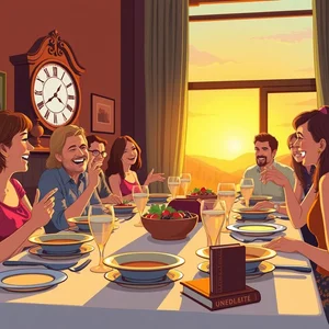 Around Dinner Time Ustalaşmış Zaman İfadesi ile Basit Dilbilgisi Rehberi