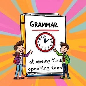 at opening time осваиваем простой грамматический справочник для изучающих английский