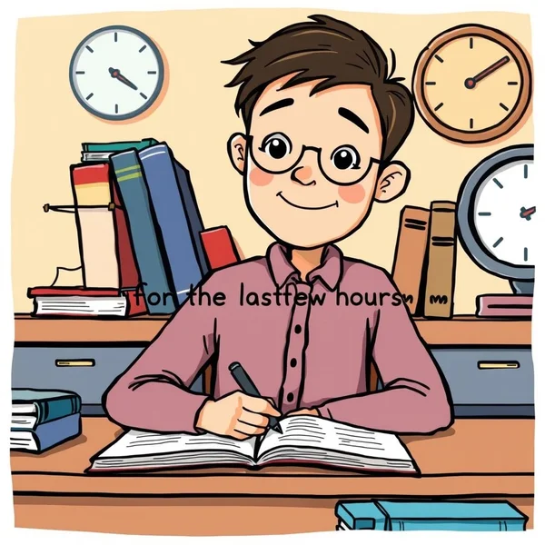 Understanding "for the last few hours" in English Grammar