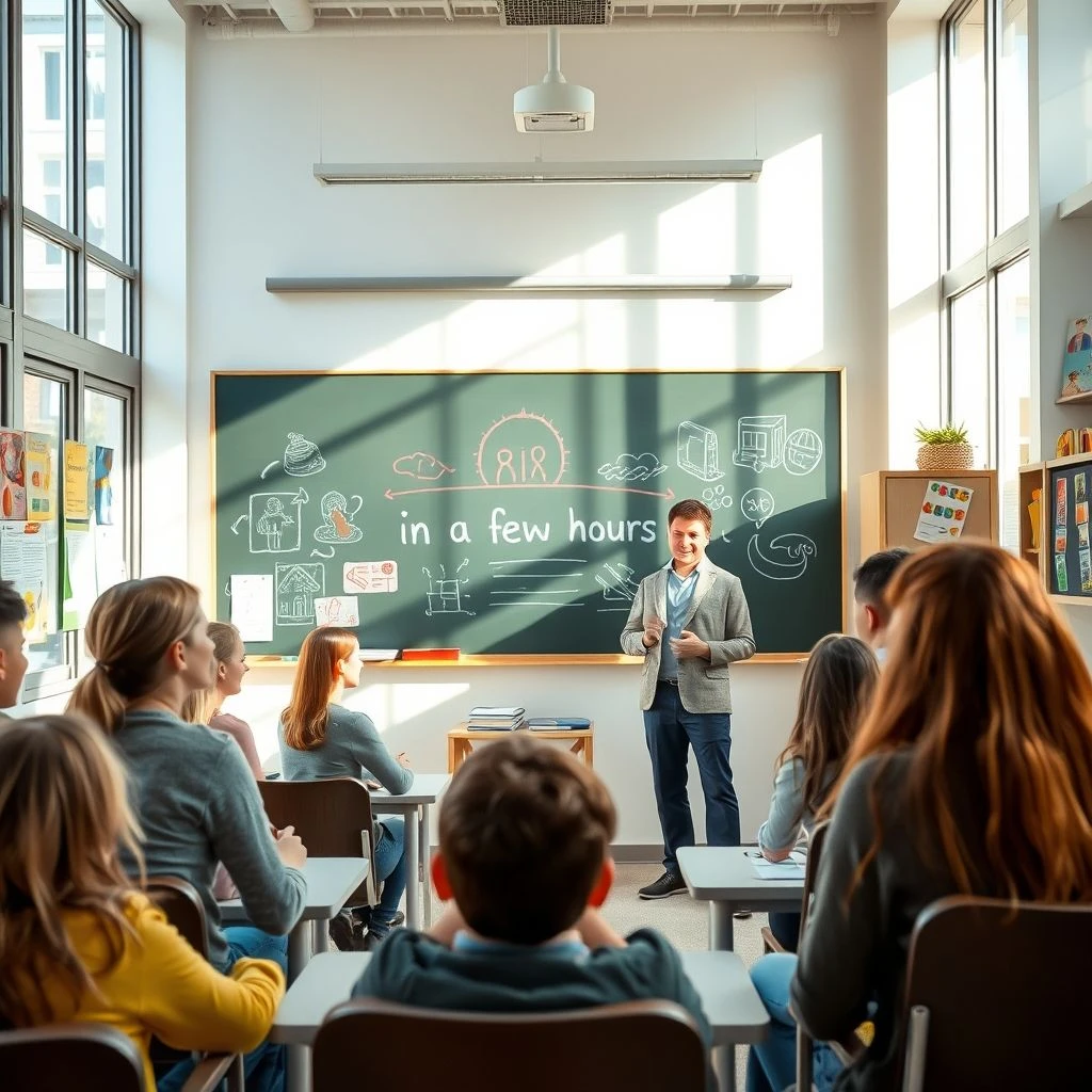 Das Beherrschen von in a few hours Ein einfacher Grammatikleitfaden