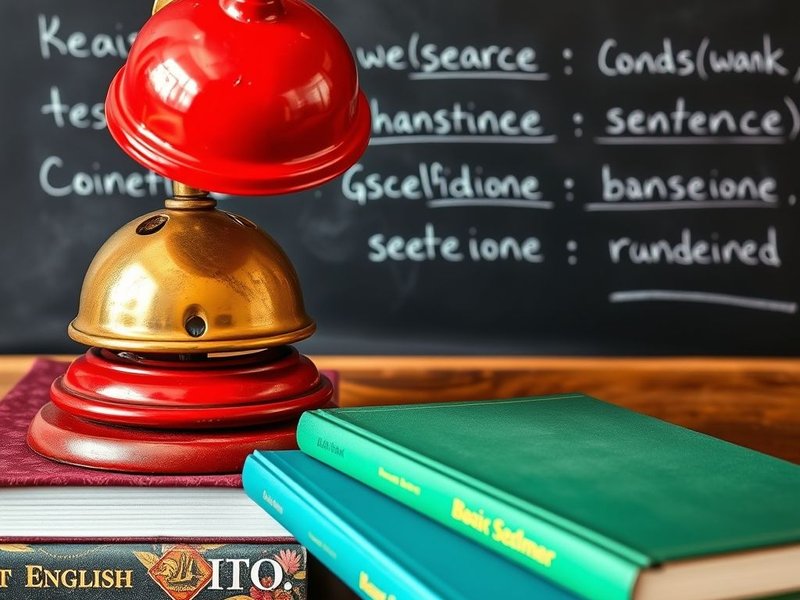 Domina When the Bell Rang y Aprende Gramática Sencilla en Inglés