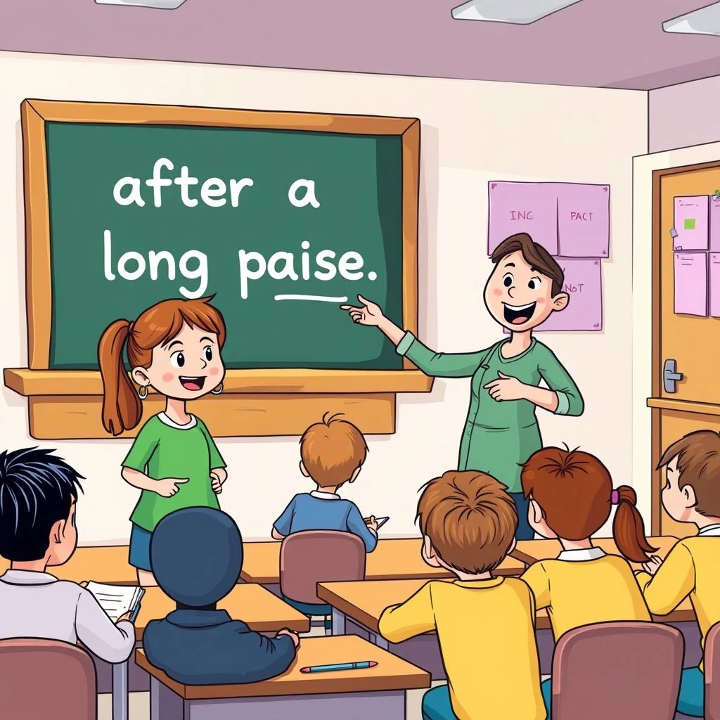 Dominando 'After a Long Pause' una guía sencilla para estudiantes de inglés | after a long pause