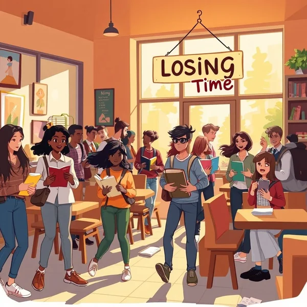 At closing time