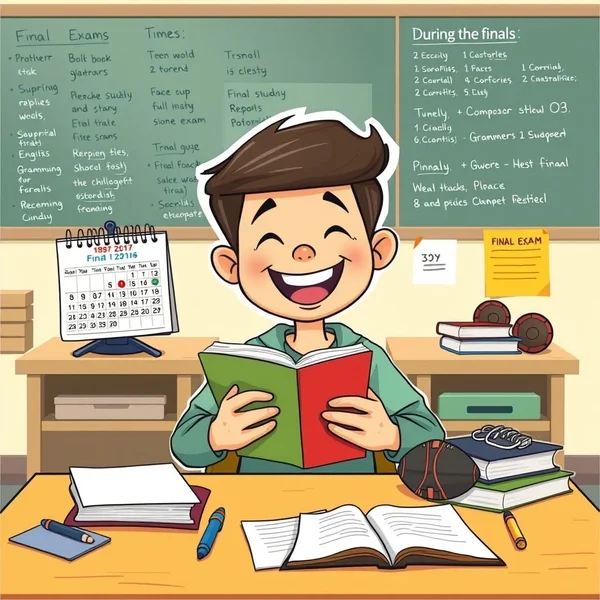 Como usar during the finals em inglês
