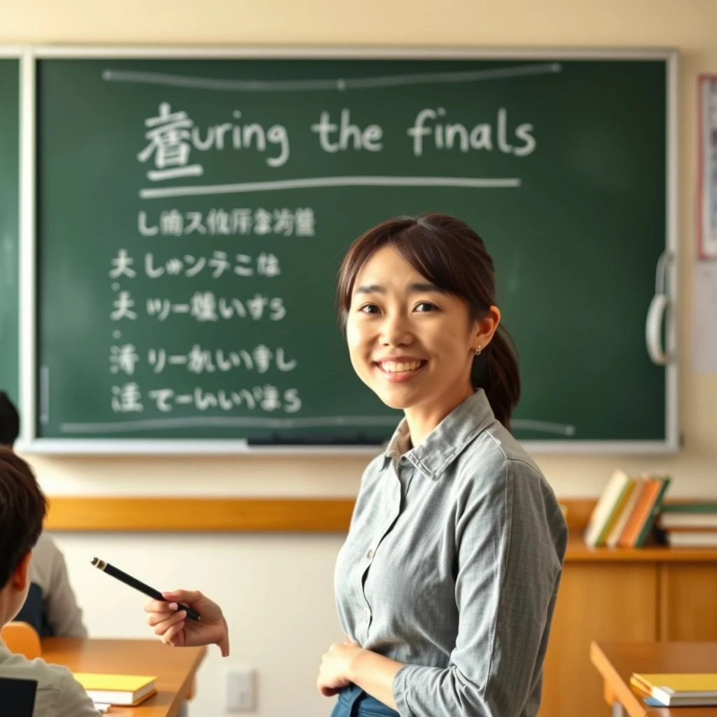during the finalsをマスターしよう ESL学習者のためのシンプルな文法ガイド