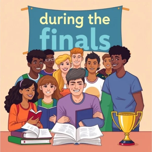 How to use during the finals in English